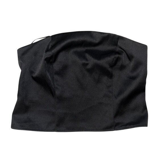 Black Strapless Tube Top XXL A New Day Womens Polyester & Spandex - Picture 1 of 5